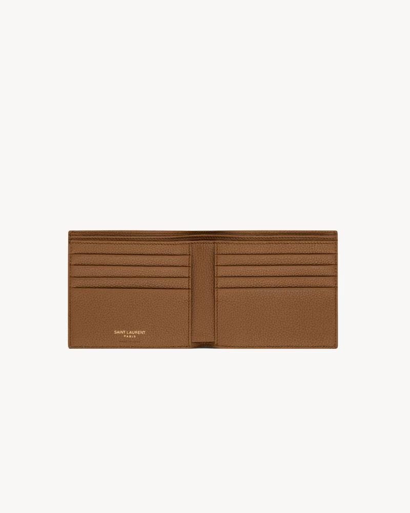 CASSANDRE SHADOW SAINT LAURENT CARD CASE IN GRAINED LEATHER