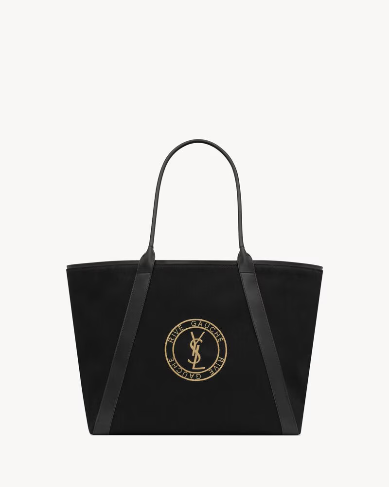 YSL Rive Gauche Tote Bag in Canvas