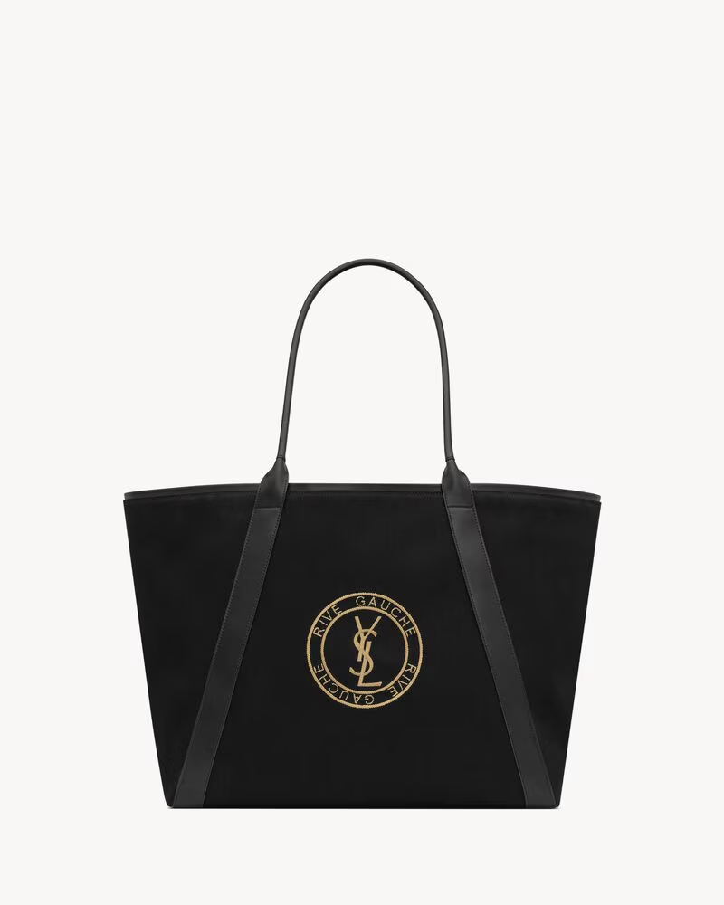 RIVE GAUCHE TOTE BAG IN CANVAS Galleria di Lux Canada