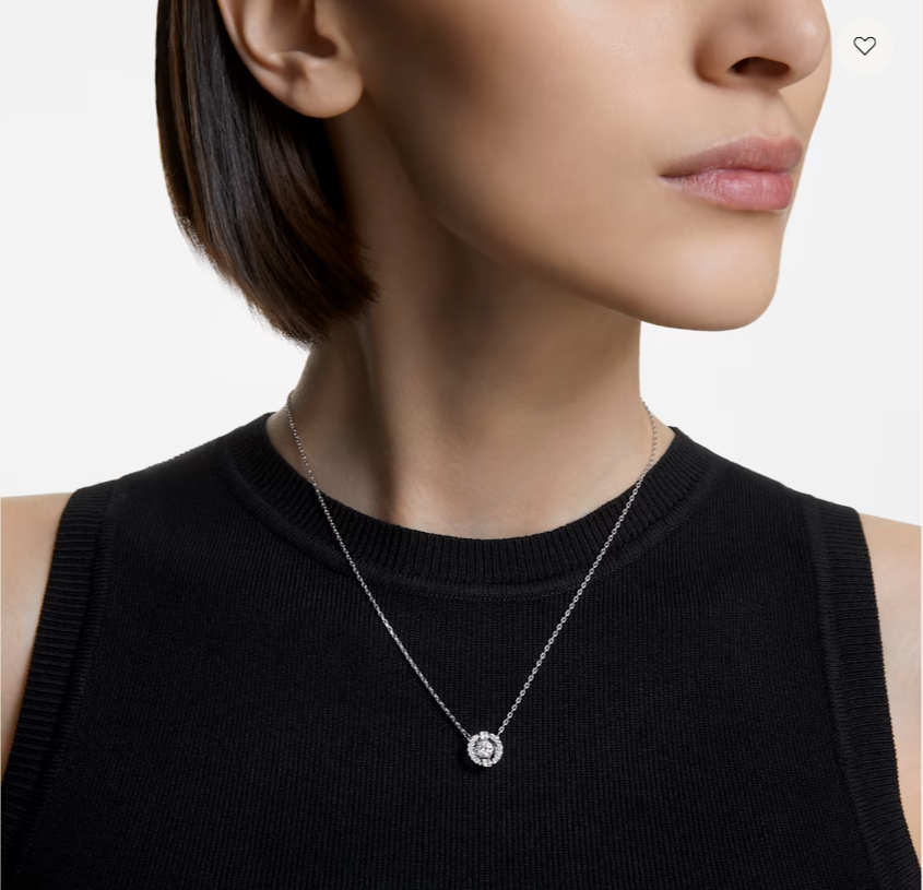 Swarovski dancing necklace discount