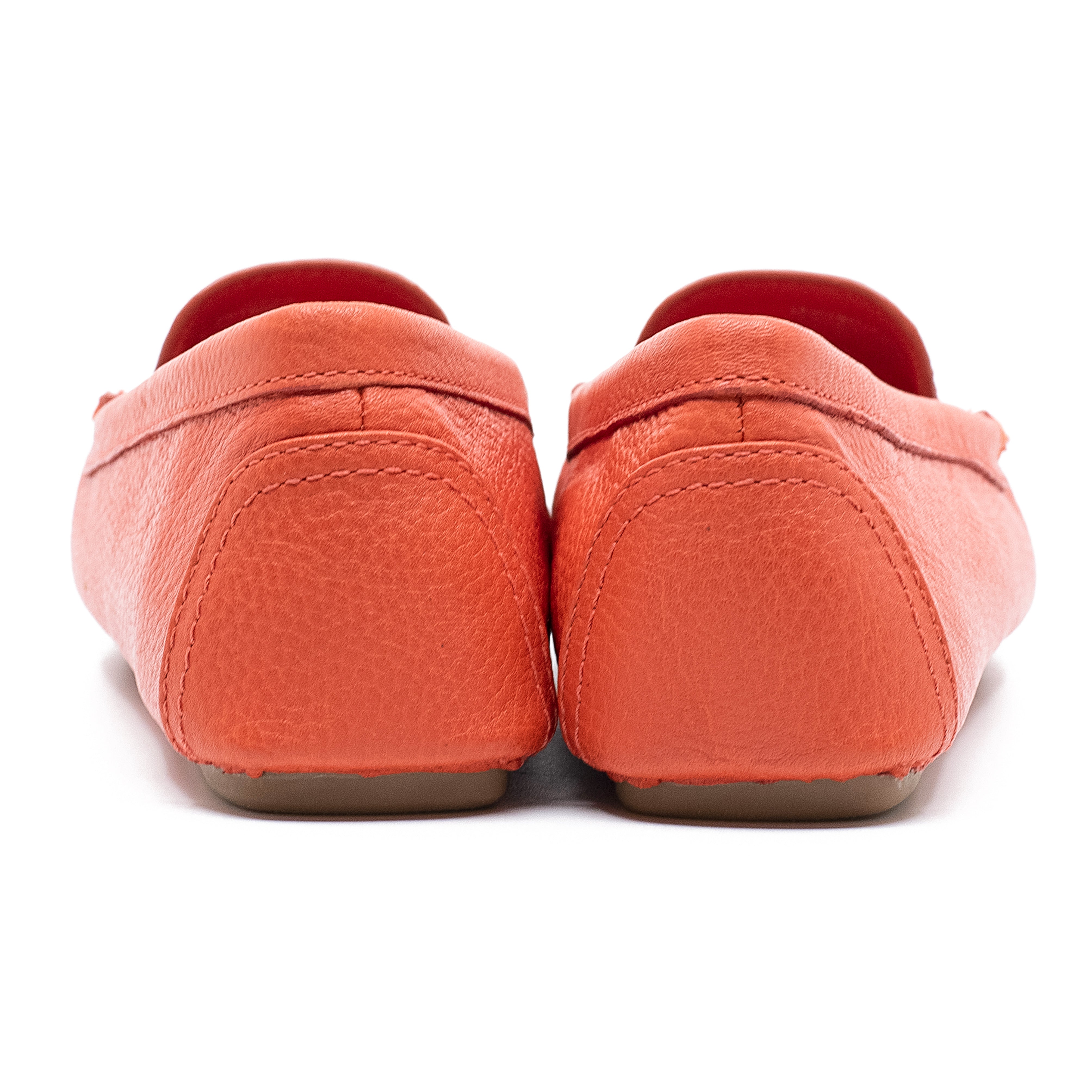 Lowell2 Moccasins in Spicy Orange