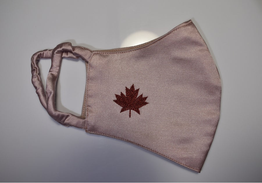 REUSABLE FACE MASK - DUSTY ROSE