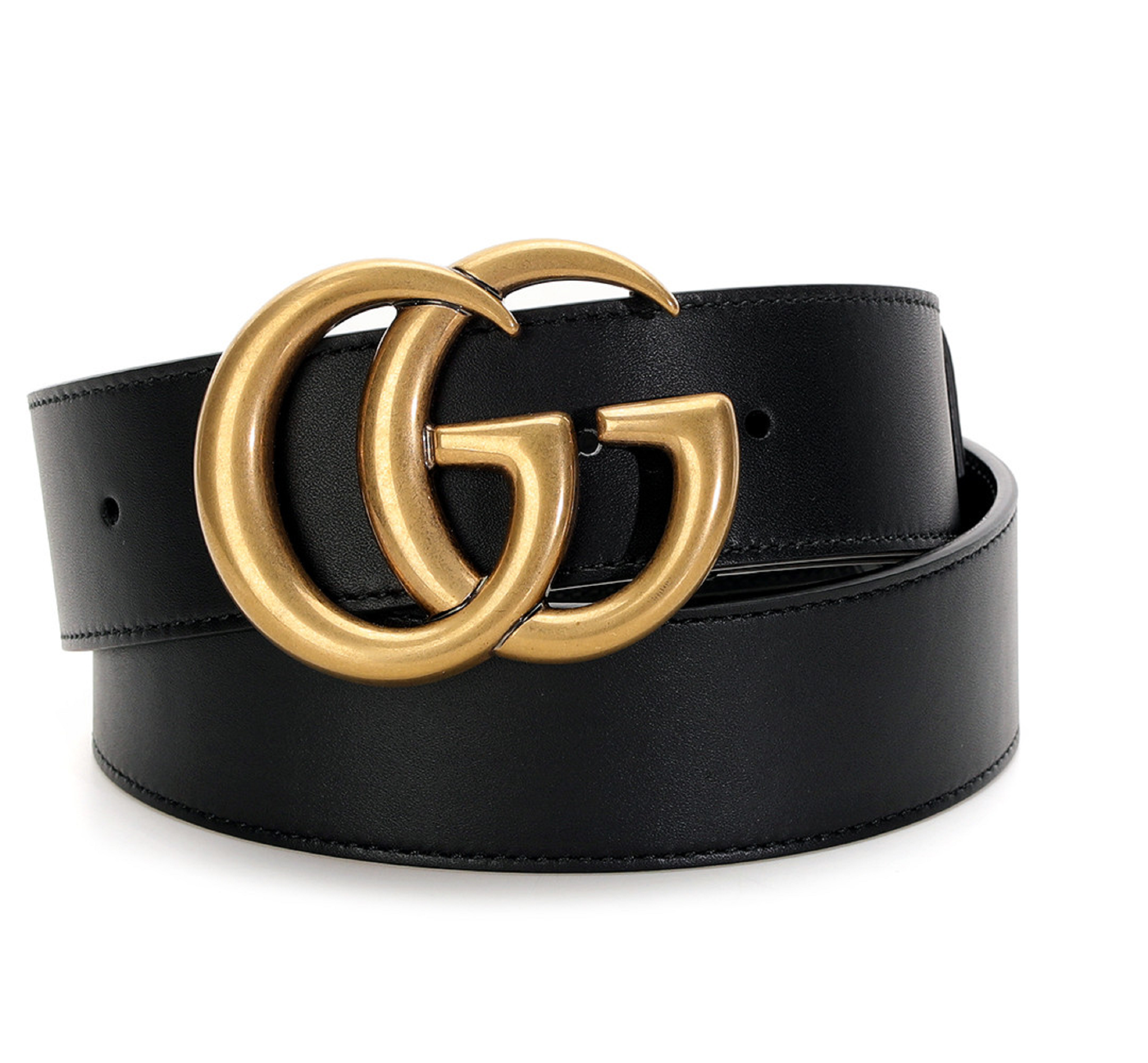 Gucci GG Marmont Belt Black (80 cms)