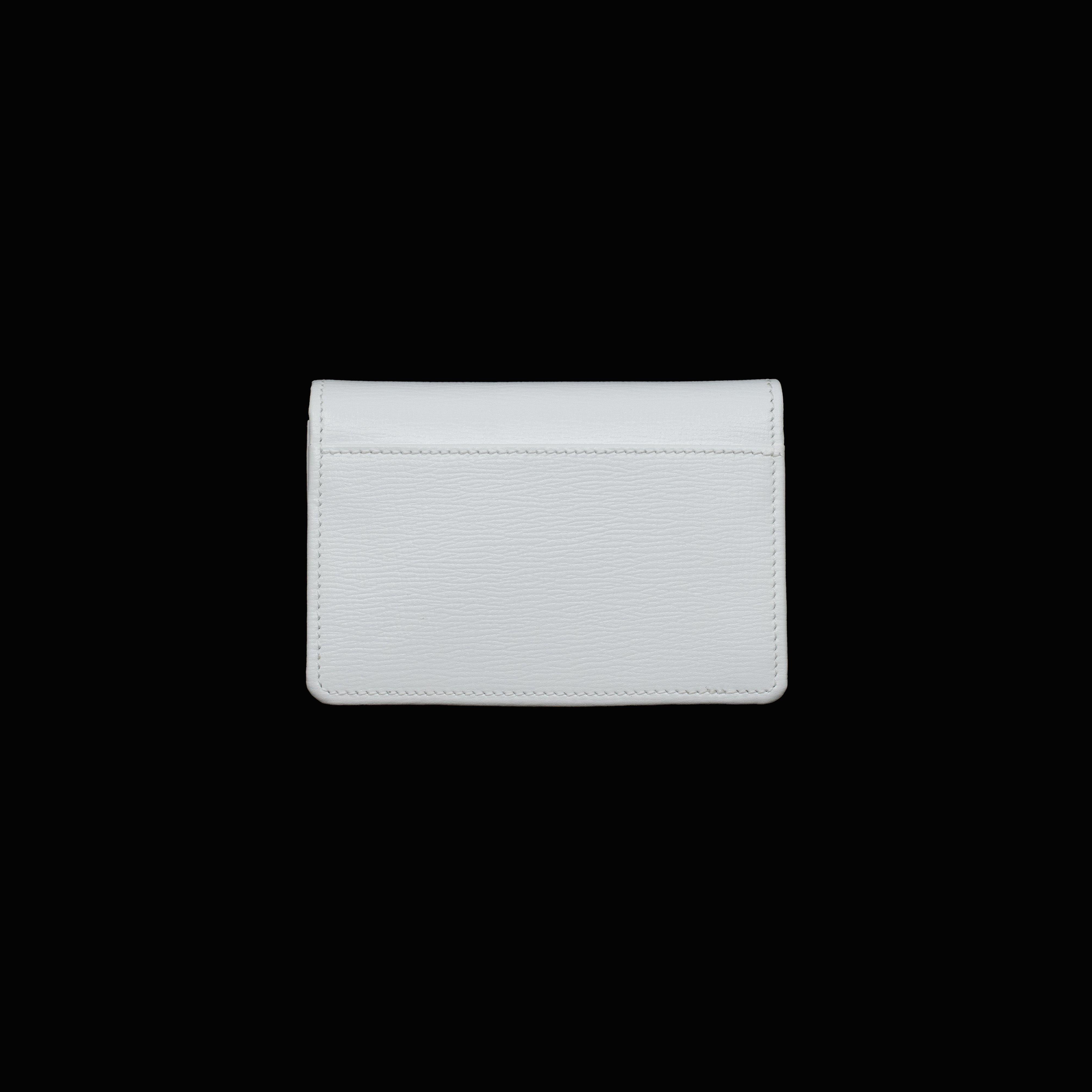 MONTBLANC WHITE 4CC WALLET & BUSINESS CARD HOLDER - Galleria di Lux Canada