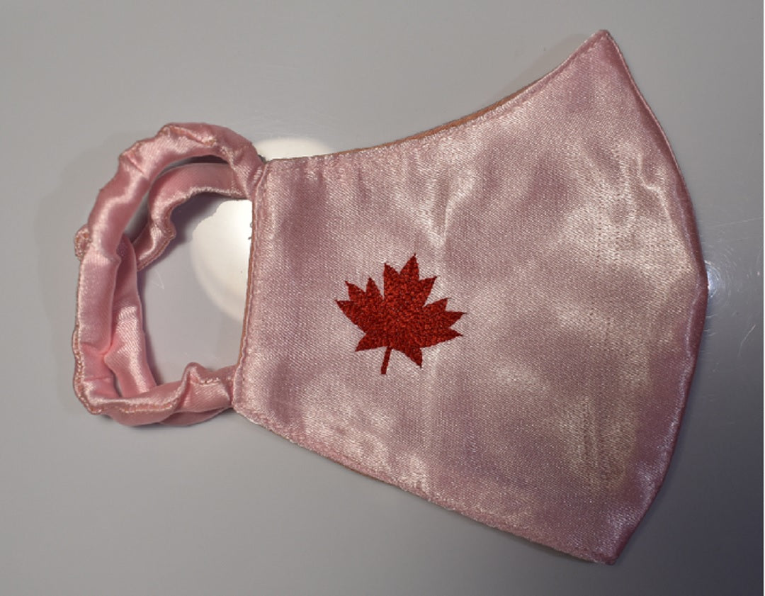 REUSABLE FACE MASK - PINK/DUSTY ROSE (2 PACK)